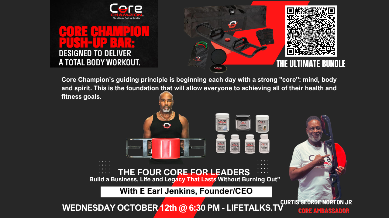 Become a Core Champion: Reclaim Your Health, Purpo